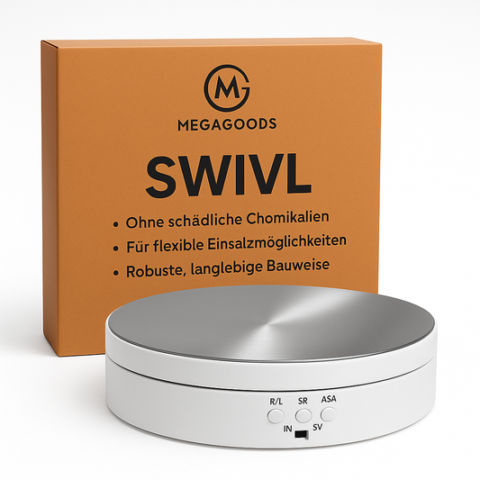 Drehteller 360° motorisiert Schmuckdisplay USB Strom drehbar DE.