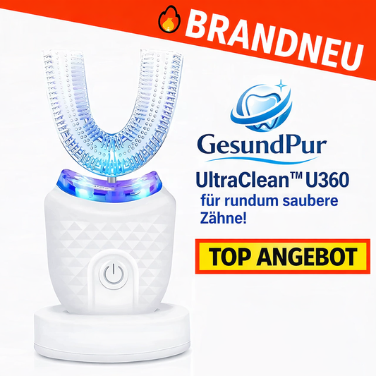 UltraClean™ U360 Schallzahnbürste elektrische Zahnbürste Smart Timer 4 Modi