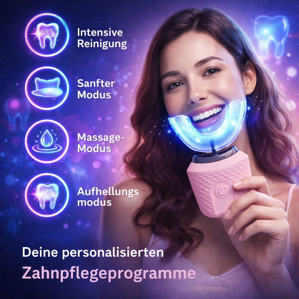 UltraClean™ U360 Schallzahnbürste elektrische Zahnbürste Smart Timer 4 Modi