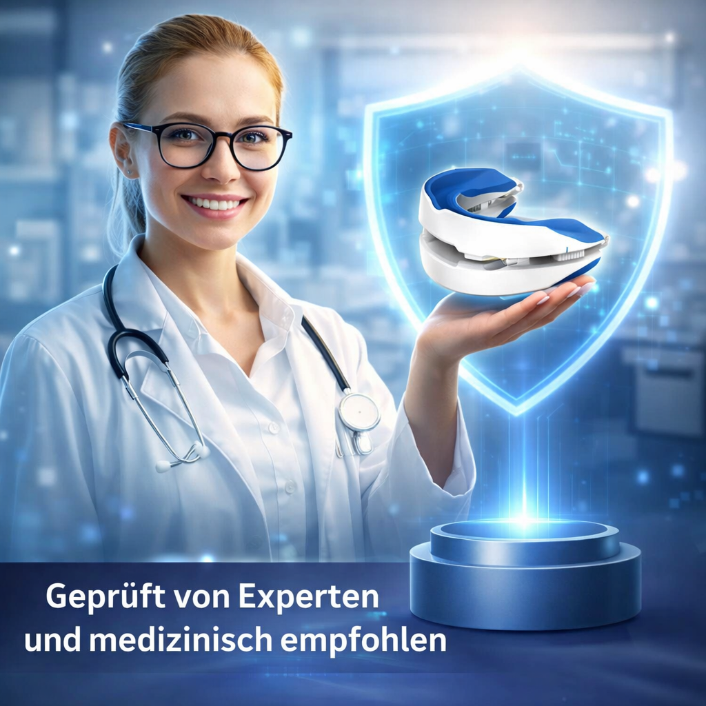 SilentNight™ - Schnarch- & Protrusionsschiene Schlafhilfe Anti Schnarchschiene