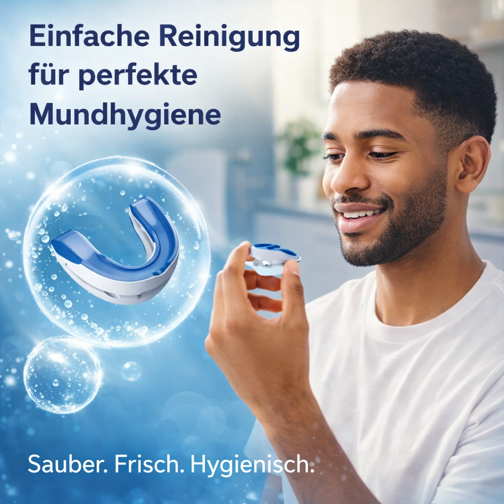 SilentNight™ - Schnarch- & Protrusionsschiene Schlafhilfe Anti Schnarchschiene