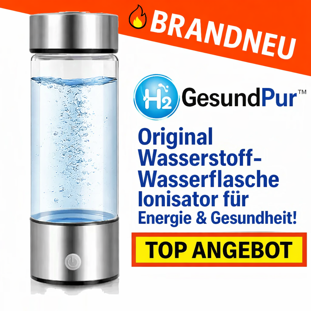 AquaVital™ Original Wasserstoff Wasserflasche Ionisator - dein Energiebooster!