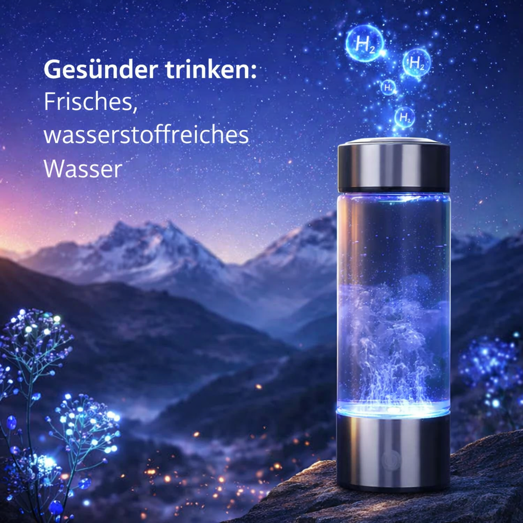 AquaVital™ Original Wasserstoff Wasserflasche Ionisator - dein Energiebooster!