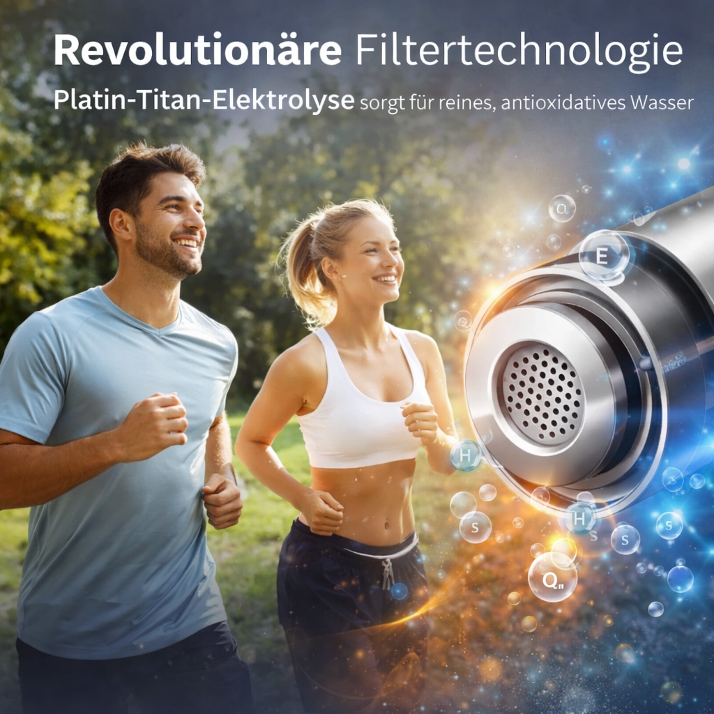 AquaVital™ Original Wasserstoff Wasserflasche Ionisator - dein Energiebooster!