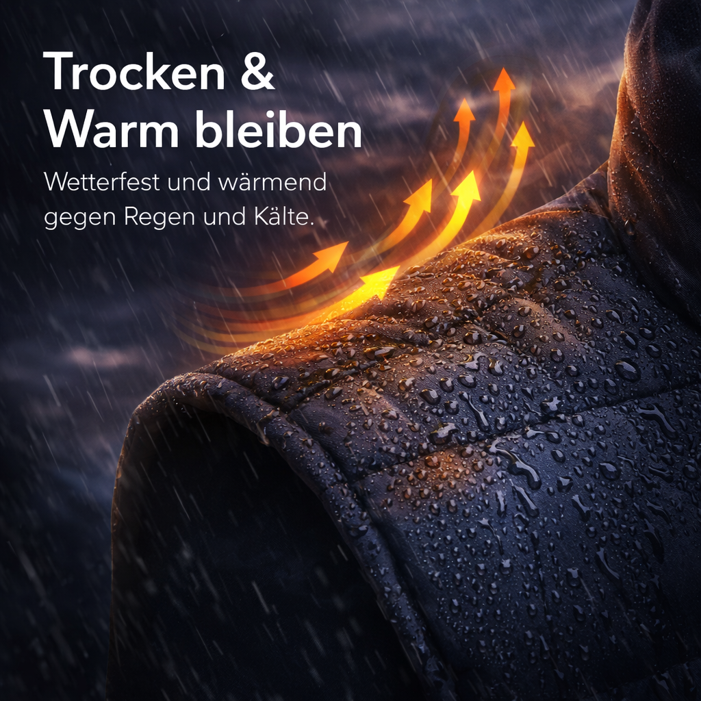 WellaHeat™ Heizweste mit Akku Powerbank Wärmeweste Thermoweste Beheizte Weste