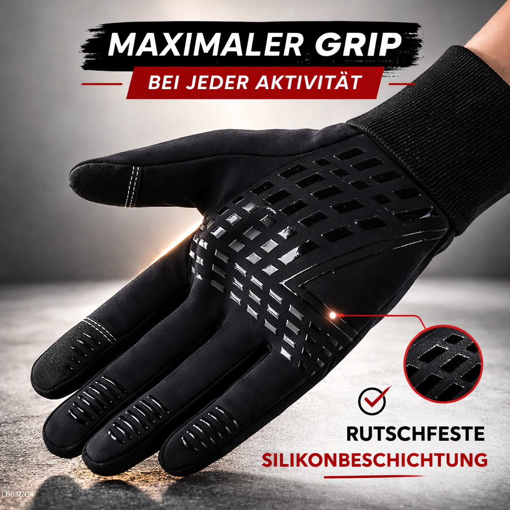 ThermoFit™ Slim Thermo Touchscreen Handschuhe Damen Herren warm & wasserdicht