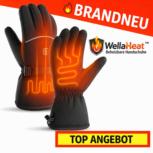 WellaHeat™ Beheizte Handschuhe Winter beheizbar Touchscreen warm & wasserfest
