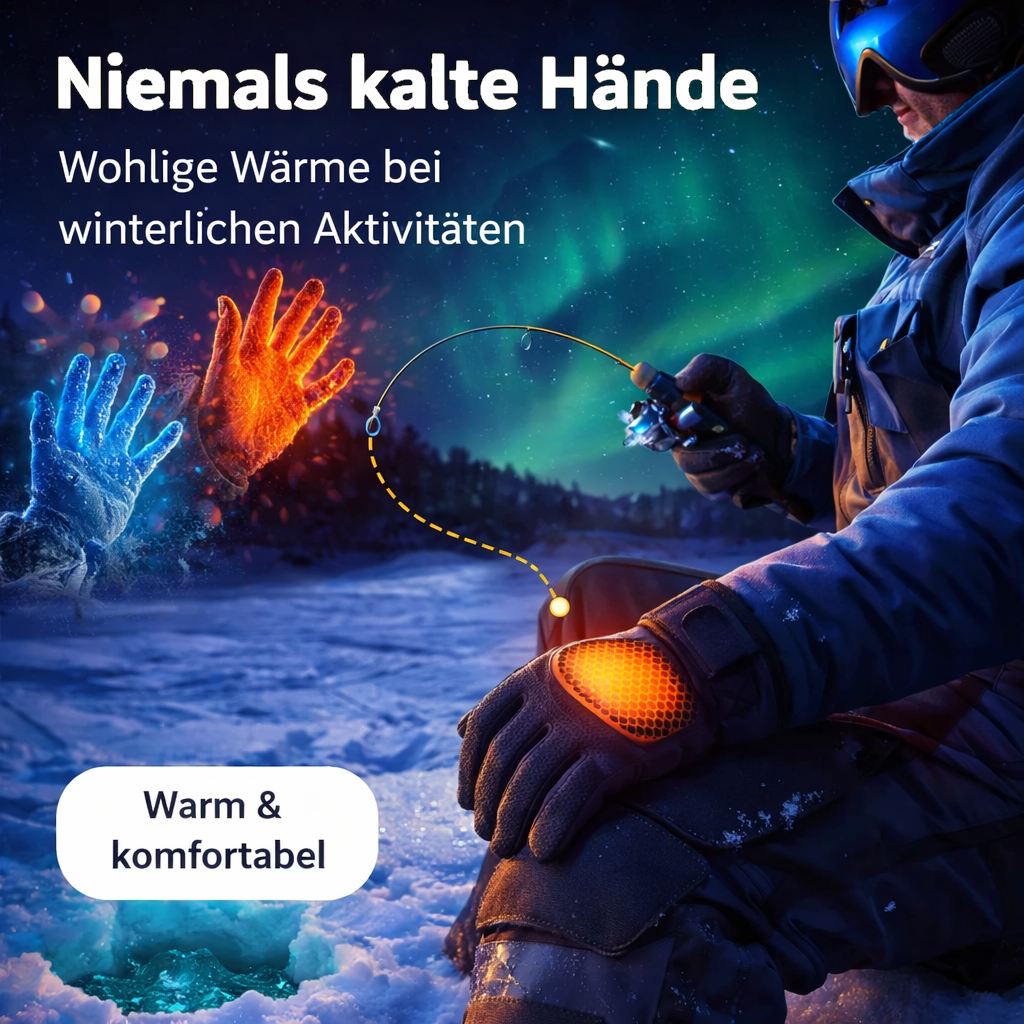 WellaHeat™ Beheizte Handschuhe Winter beheizbar Touchscreen warm & wasserfest