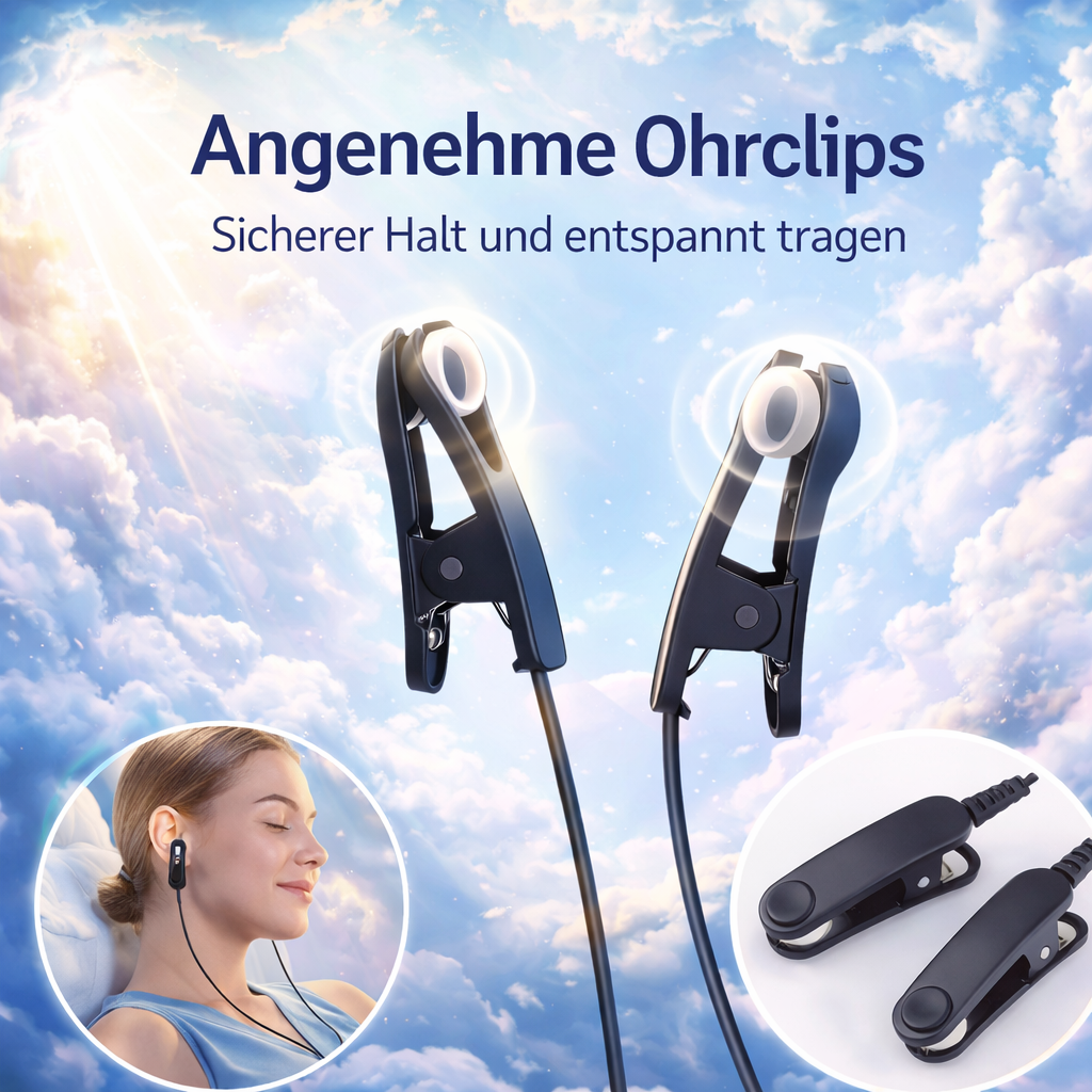 Hermhoffer™ NeuroSym Vagusnerv Stimulator Gerät Entspannungsgerät Schlafhilfe