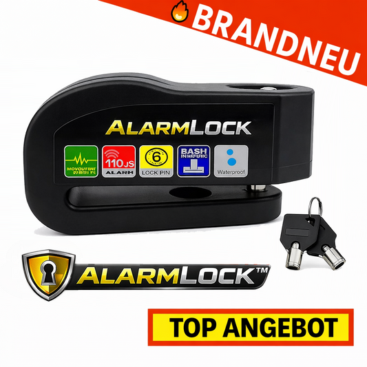 AlarmLock™ - Motorrad Fahrrad Schloss Alarm Bremsscheibenschloss Bremshebelschloss