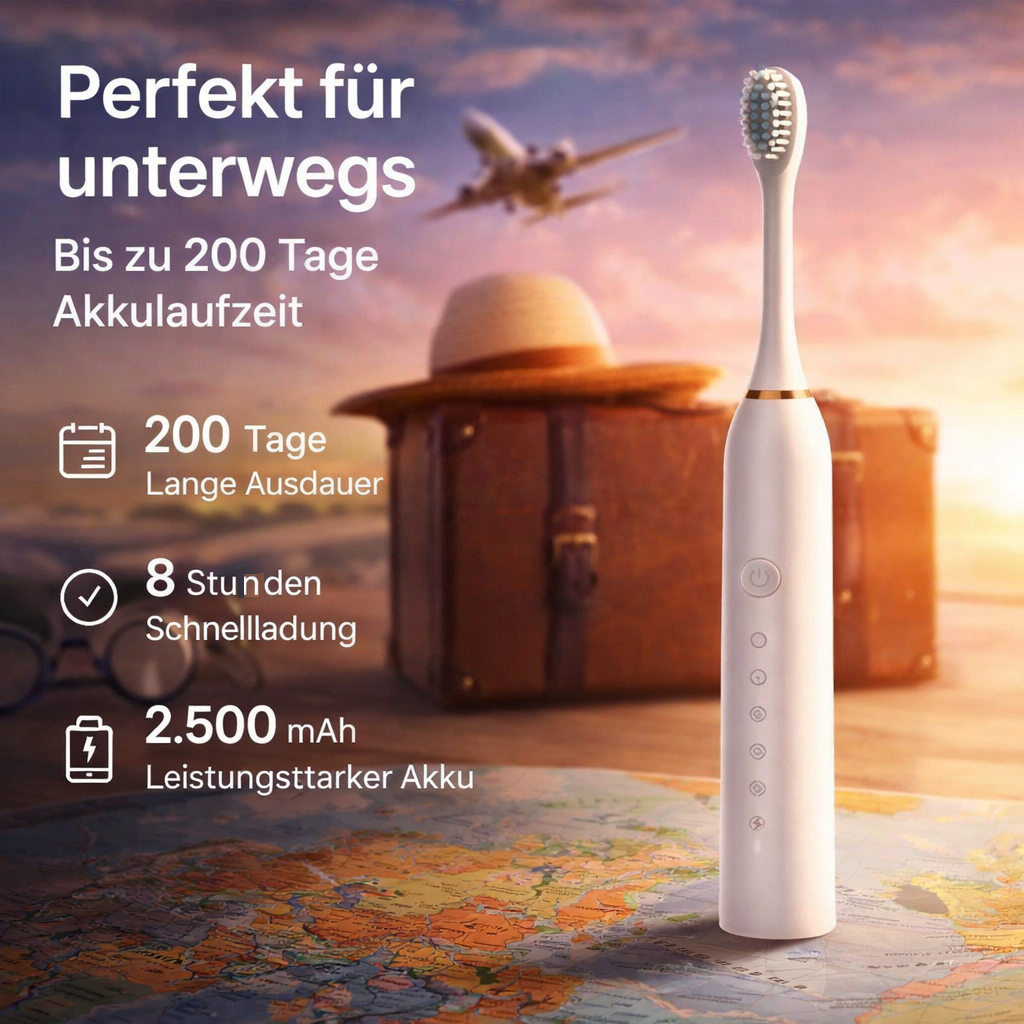 Oryzom™ ProSonic V1 Slim Schallzahnbürste Elektrische Zahnbürste Wasserdicht