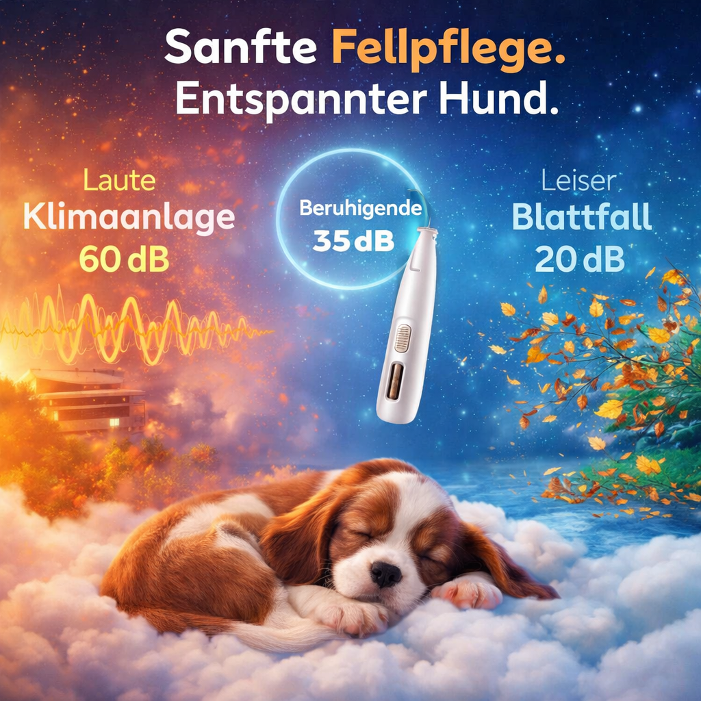 PawTrim Pro™  Pfotentrimmer mit LED-Licht | Hundeschermaschine | Leise & Sanft