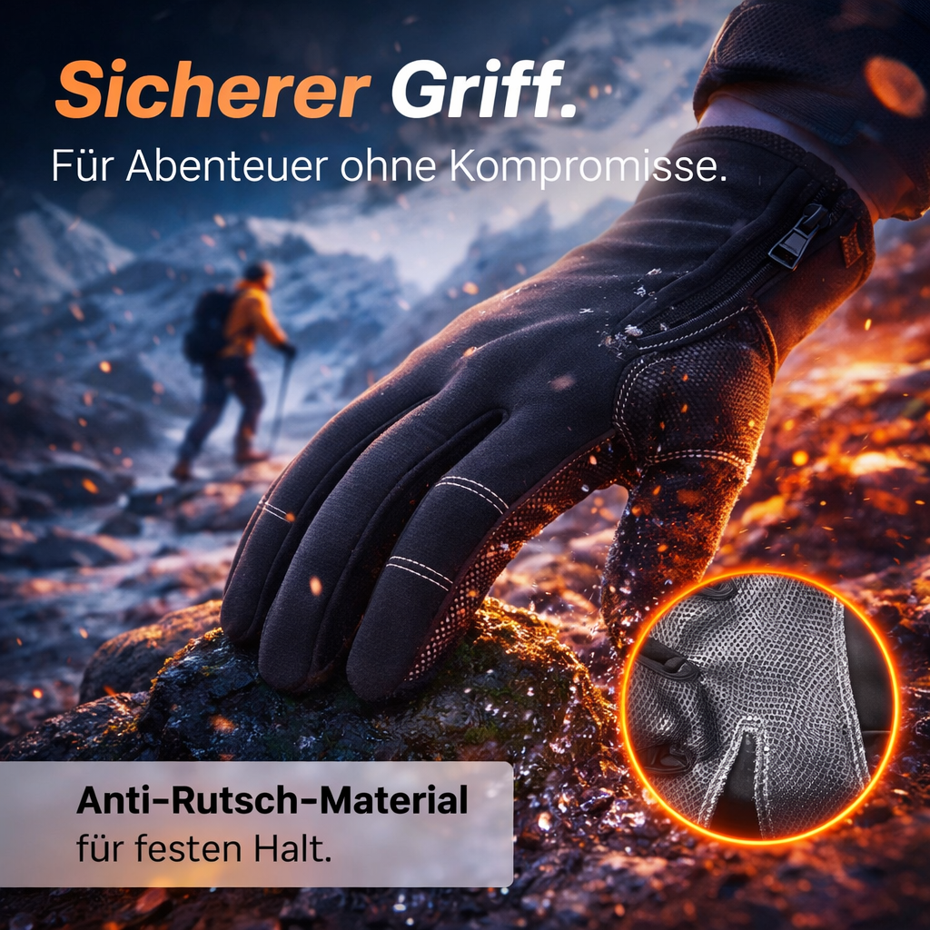Thermofrost™ Slim Touchscreen Winter Handschuhe Damen Herren Fahrrad Wasserdicht