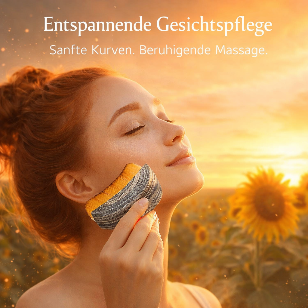 LymphKraft™ Gesichtsbürste Lymph Massagebürste Anti-Augenringe Aluvea Face Brush