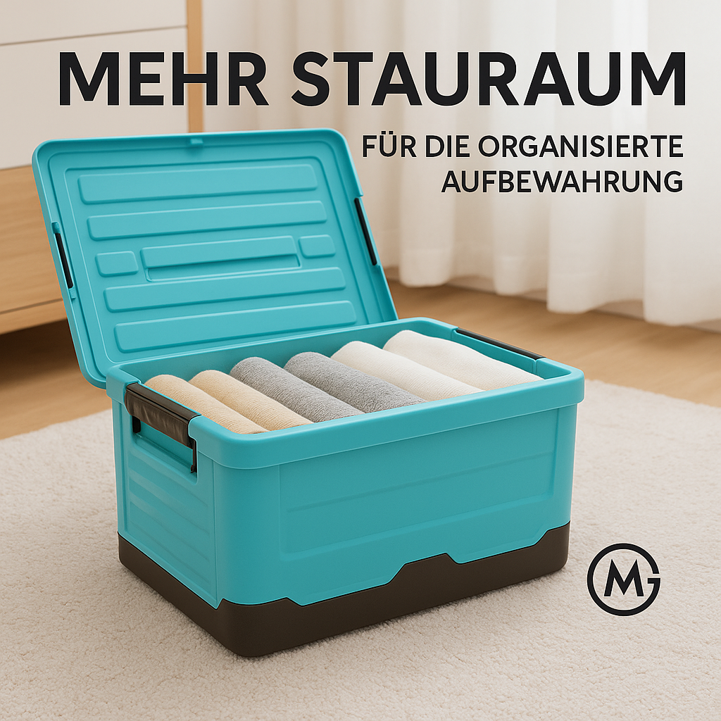 Aufbewahrungsbox Aufbewahrungskiste Kunststoff mit Deckel 1 Stück DE.