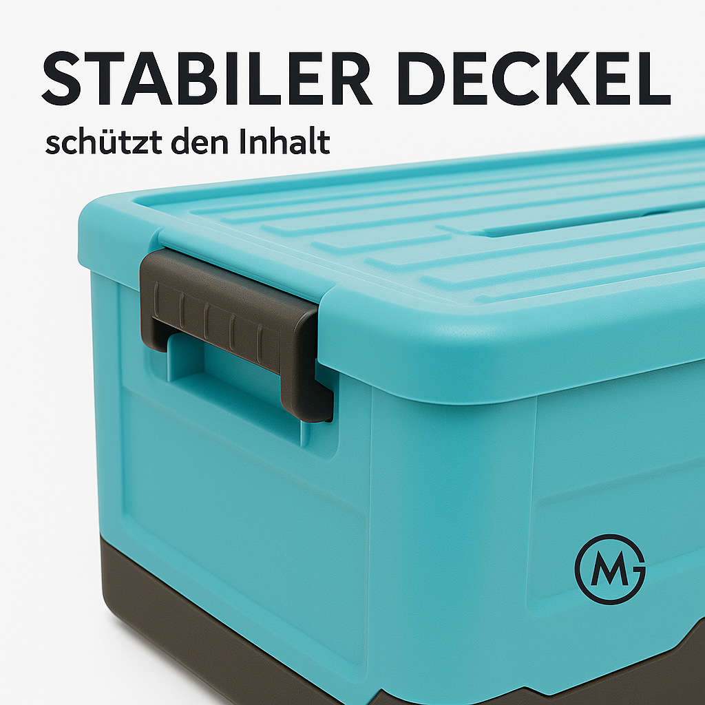 Aufbewahrungsbox Aufbewahrungskiste Kunststoff mit Deckel 1 Stück DE.