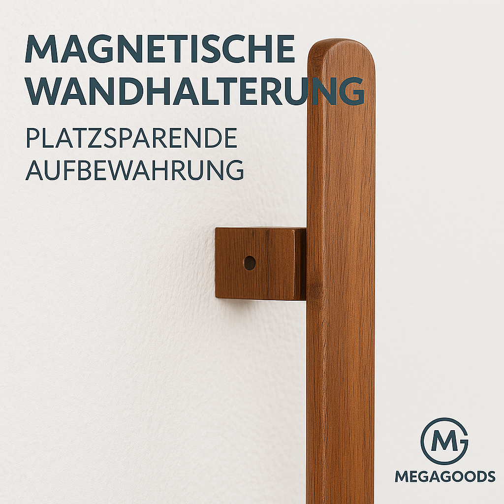 Schuhanzieher Holz 55 cm mit Magnet lang stabil ergonomisch DE.