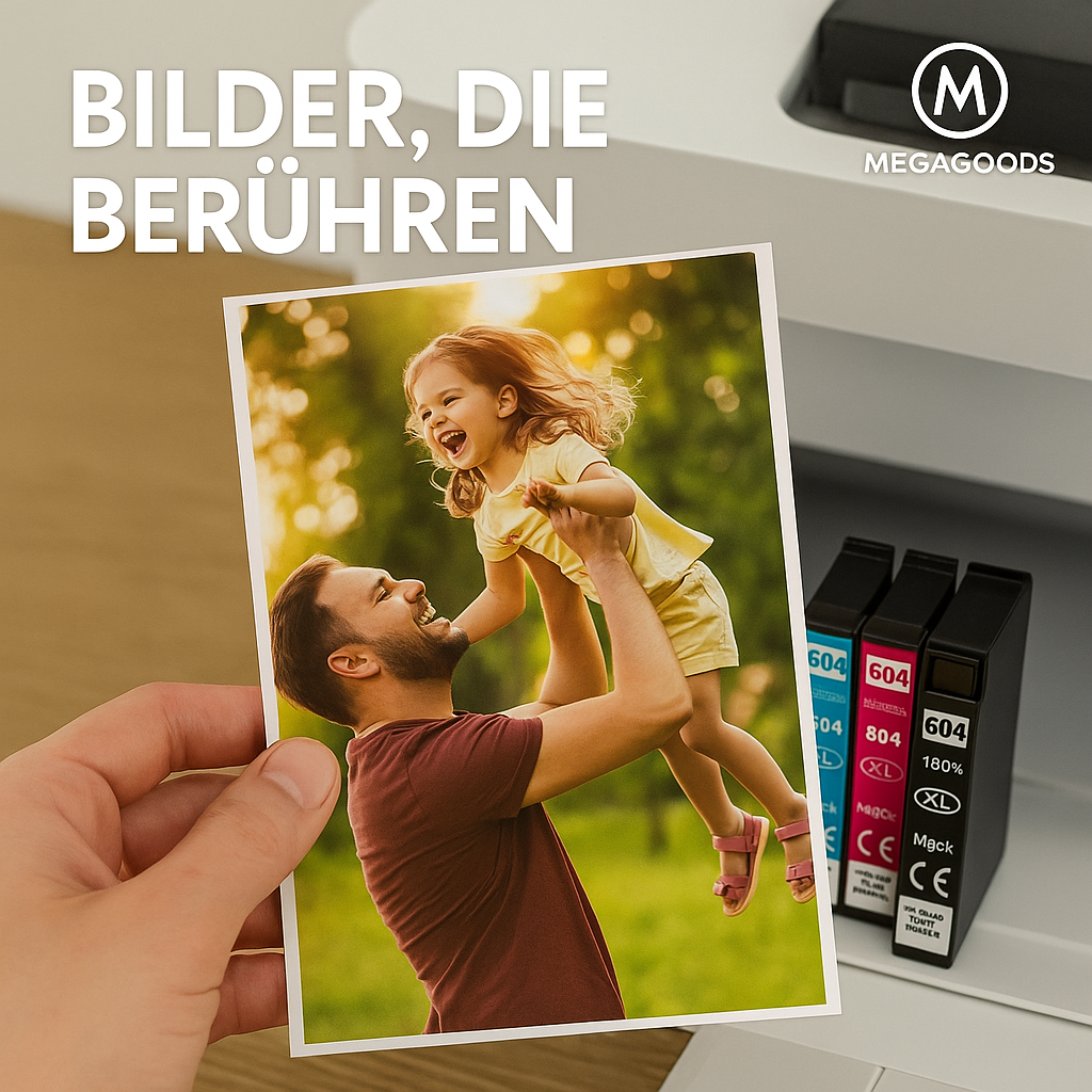 Druckerpatrone 604XL für Epson XP WF Serie, kompatibel, 5er-Set DE.