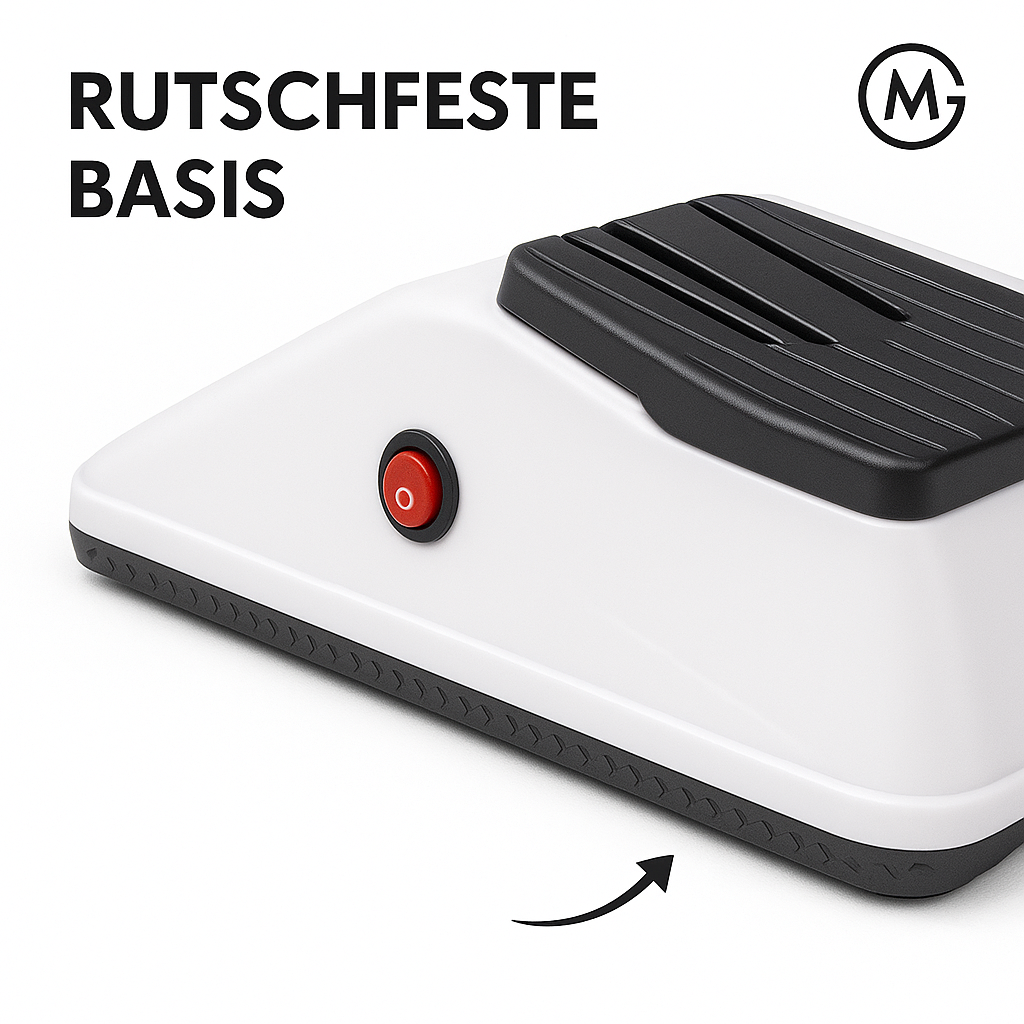 Elektrischer Messerschärfer USB Mehrzweck Haushalt doppelseitig DE.