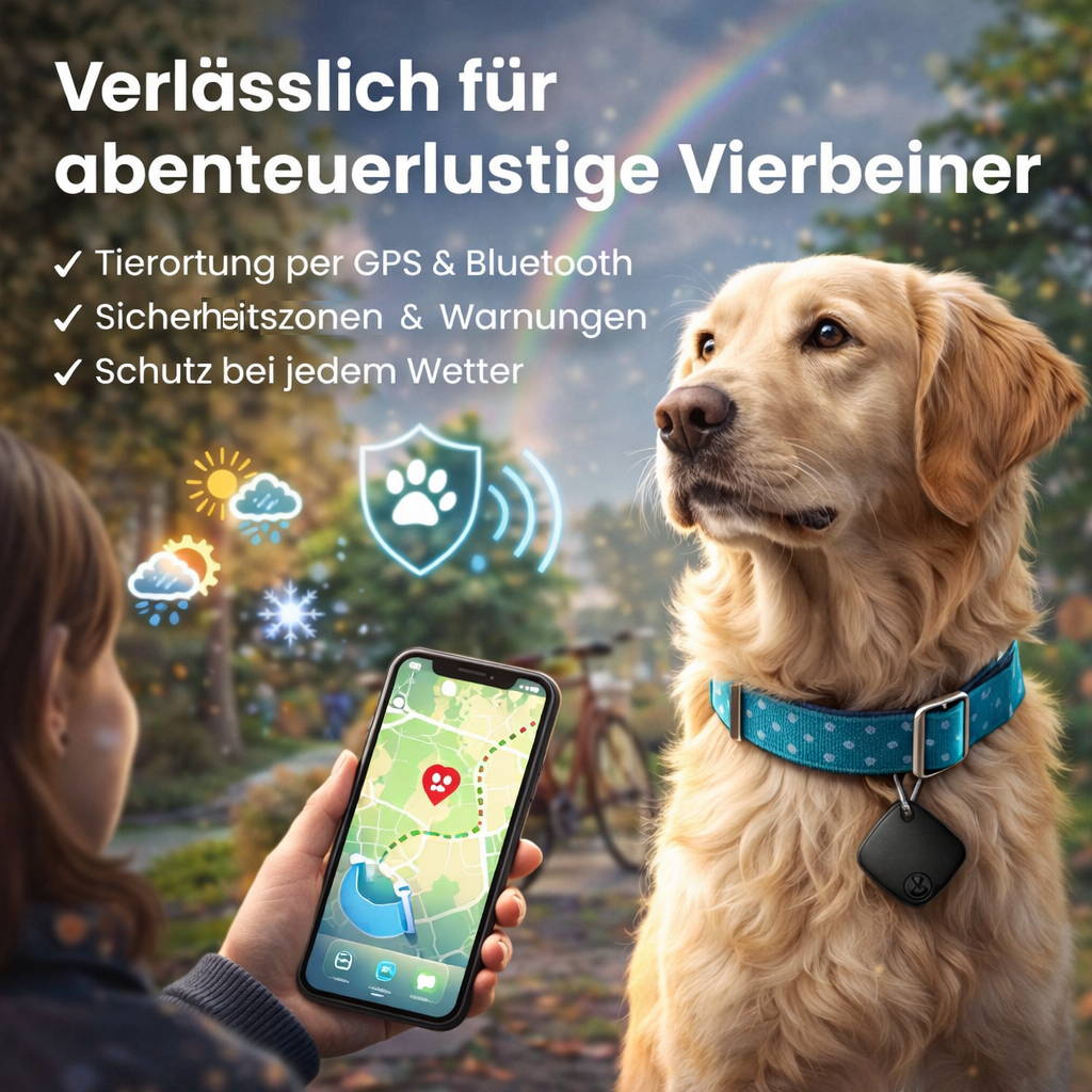 iTag Pro™ GPS Tracker Mini Schlüssel Finder Echtzeit Tracking f. Apple & Android