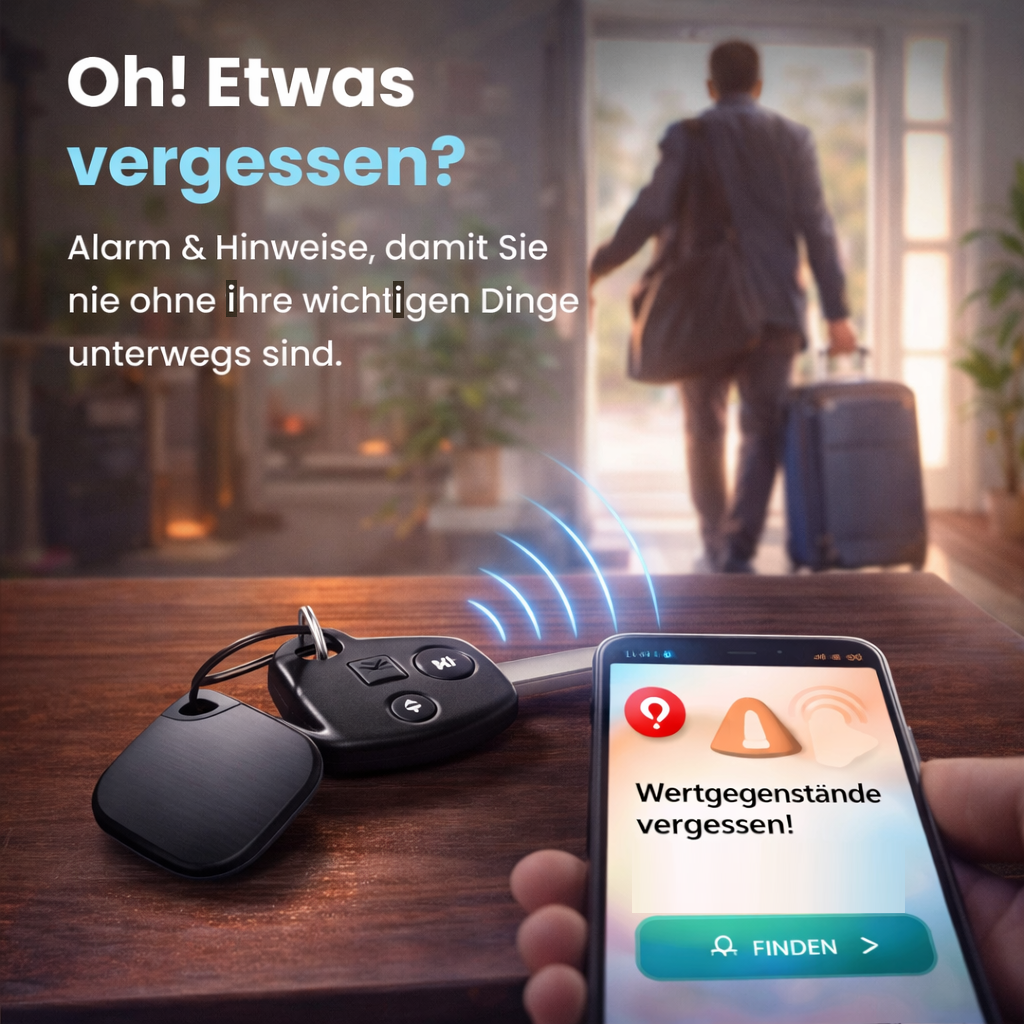 iTag Pro™ GPS Tracker Mini Schlüssel Finder Echtzeit Tracking f. Apple & Android