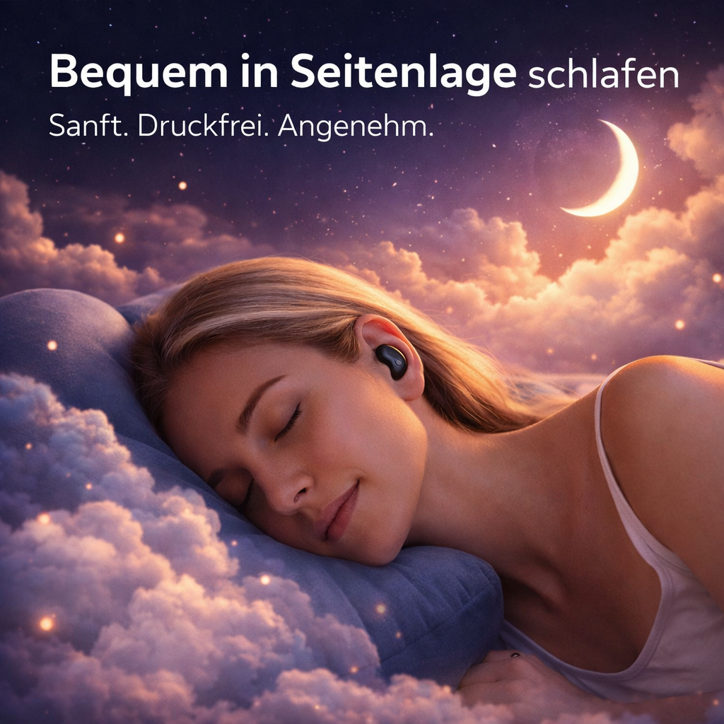 MindBuds™ Kopfhörer - Unsichtbare Bluetooth Earbuds In-Ear Ohrhörer ohne Druck