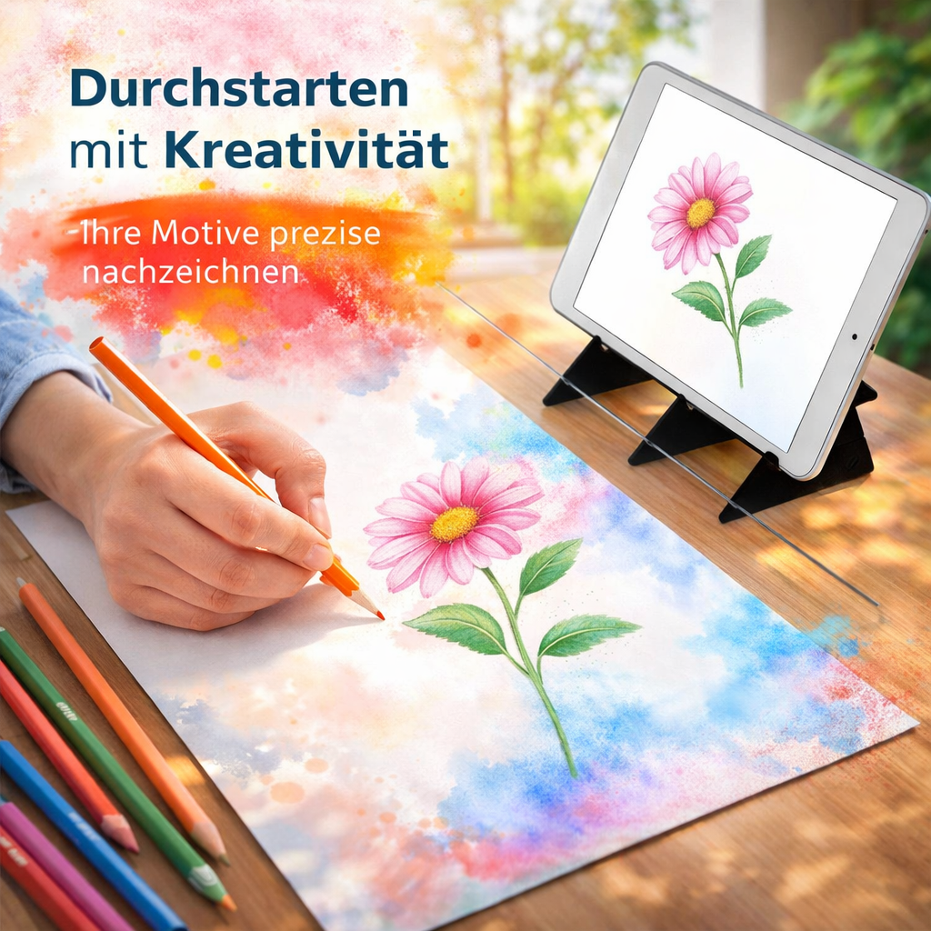 Wunschstern™ Zeichentafel Zeichenprojektor Zeichenhilfe - Kreatives Zeichnen