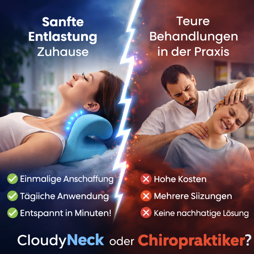 Cloudy Neck™ Nackenwolke – Der Innovative Nackenstrecker Nackendehner
