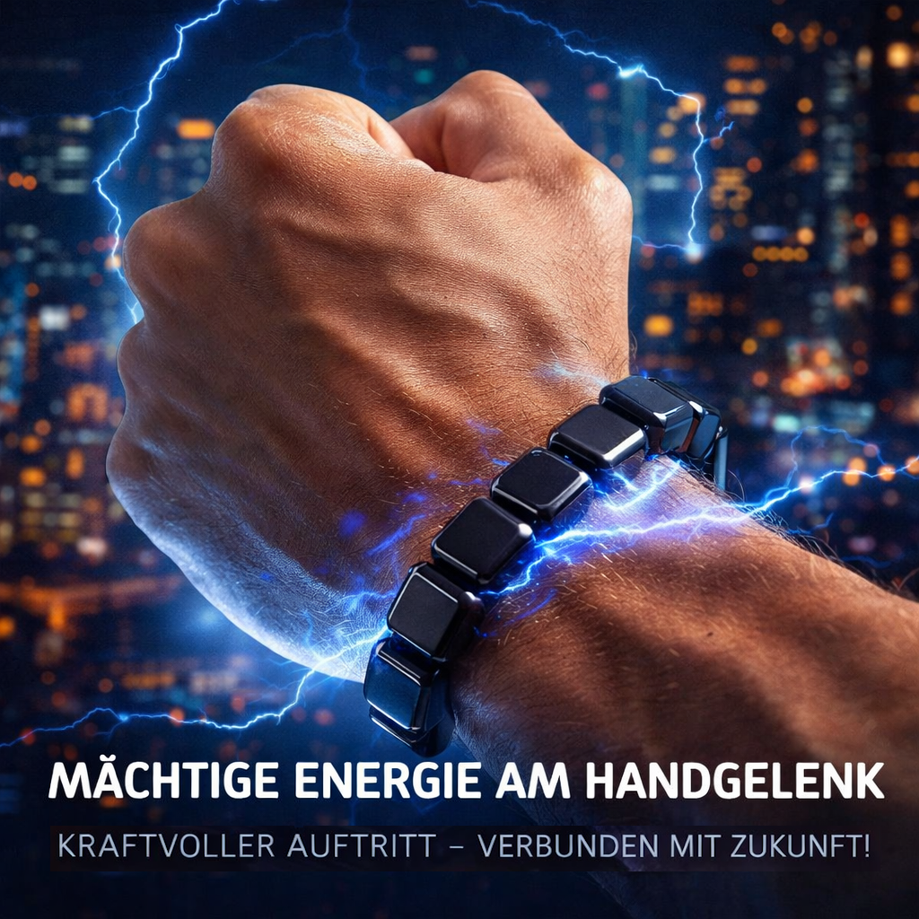 HERMIOS™ Hämatit Armband für Herren - Zurück zur Manneskraft & maximaler Stärke!