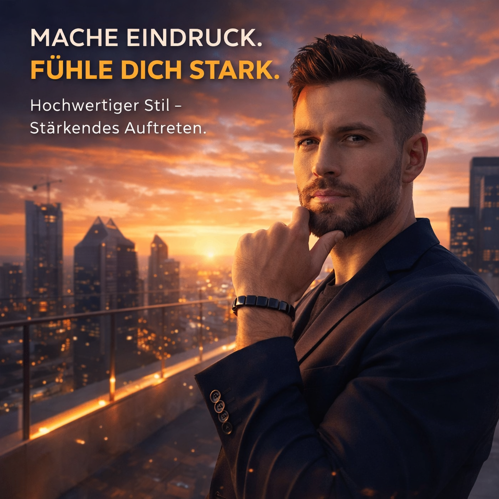 HERMIOS™ Hämatit Armband für Herren - Zurück zur Manneskraft & maximaler Stärke!