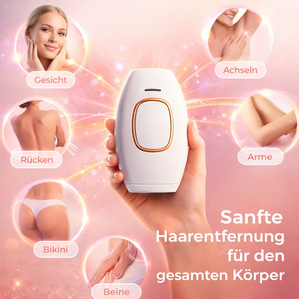 Feleva LumiPro™ IPL Haarentfernung Laser Haarentfernungsgerät Damen schmerzfrei