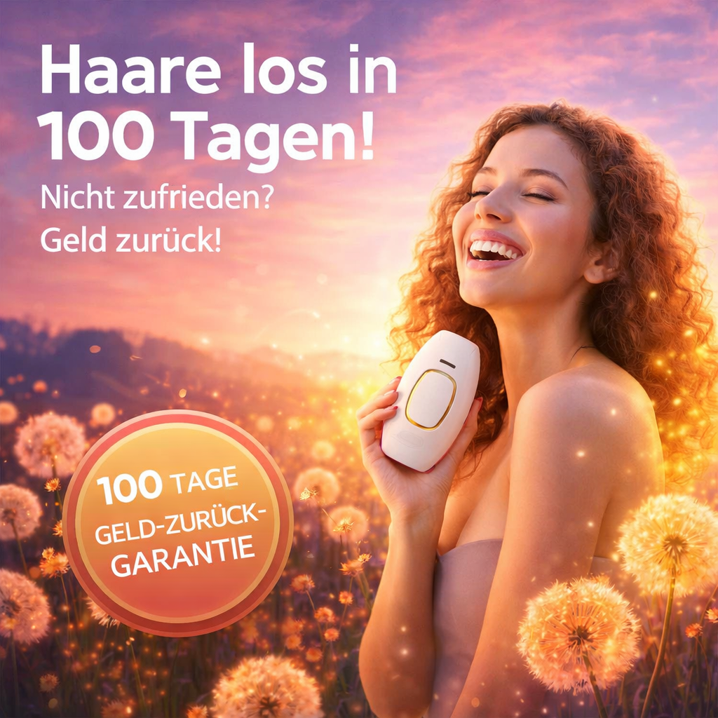 Feleva LumiPro™ IPL Haarentfernung Laser Haarentfernungsgerät Damen schmerzfrei