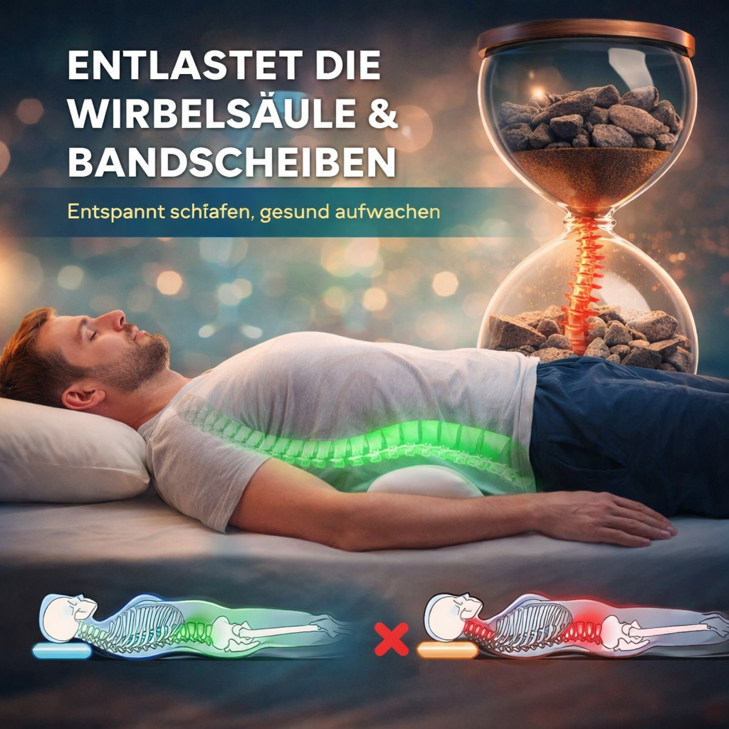 NovaSpine Pro™ Lendenkissen Rückenstütze Lordosenstütze Rückenkissen Ergonmisch