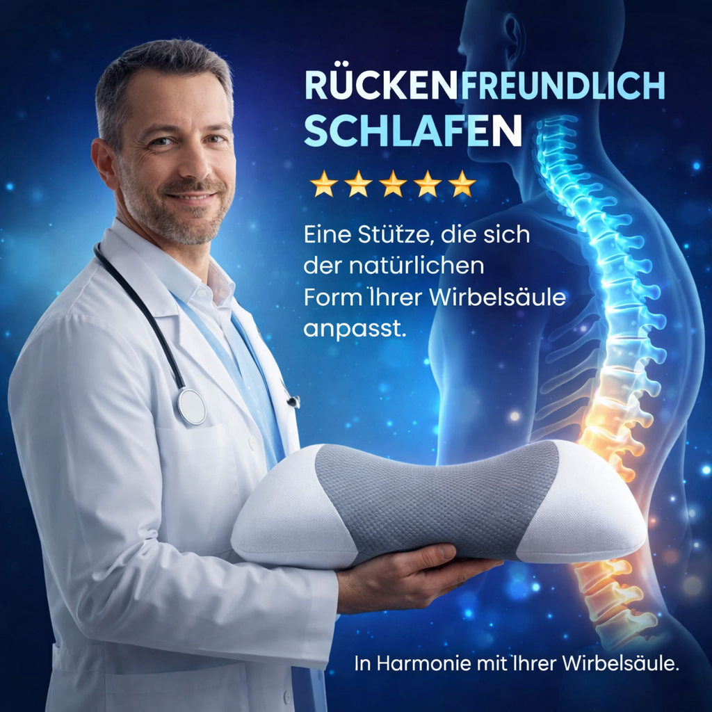 NovaSpine Pro™ Lendenkissen Rückenstütze Lordosenstütze Rückenkissen Ergonmisch