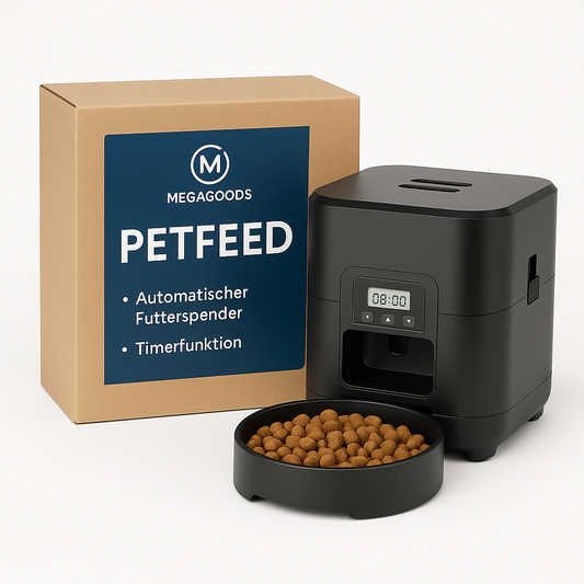 Smart Futterautomat für Katzen und Hunde mit Timer und Napf DE.