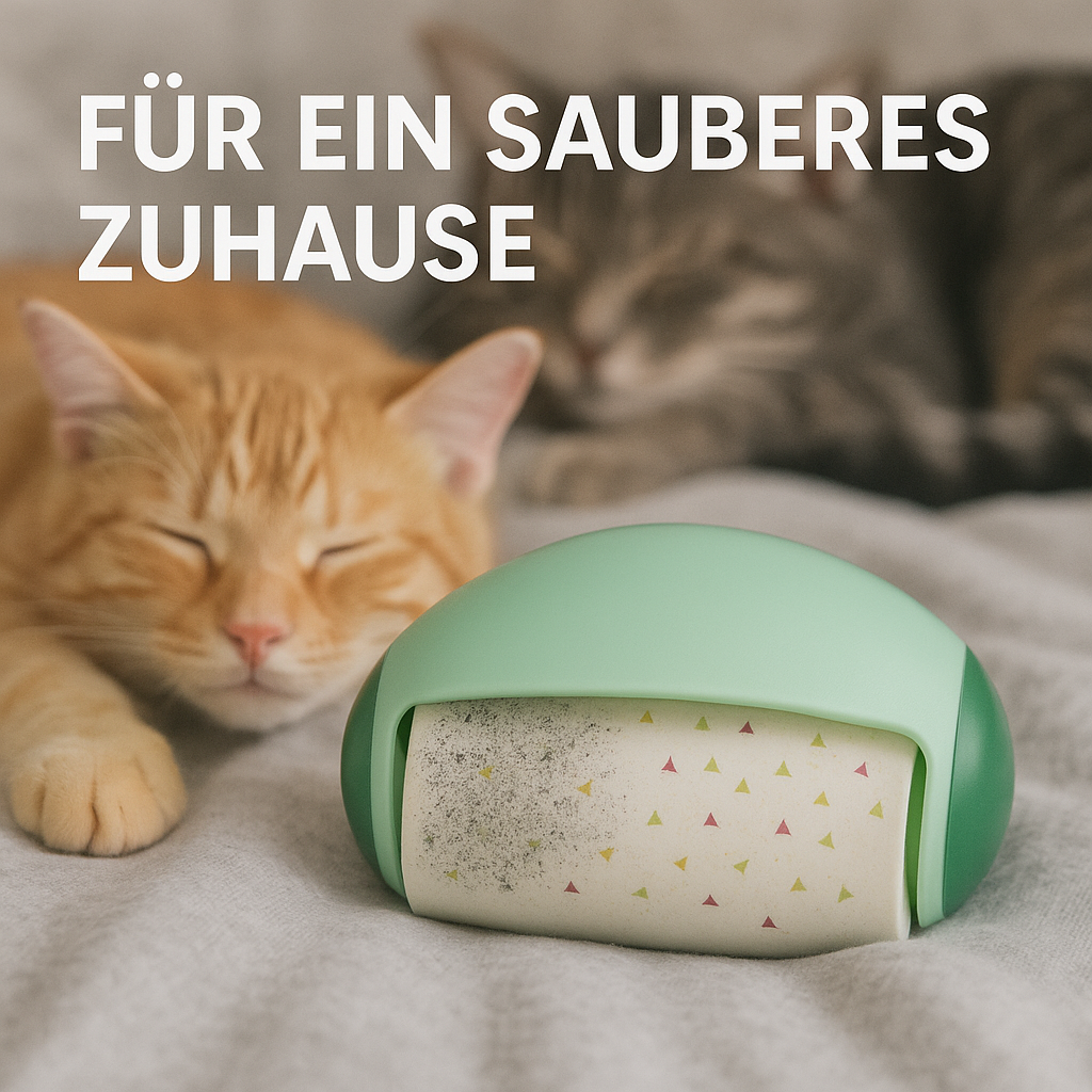 Fusselroller wiederverwendbar waschbar starke Haftung für Kleidung DE.