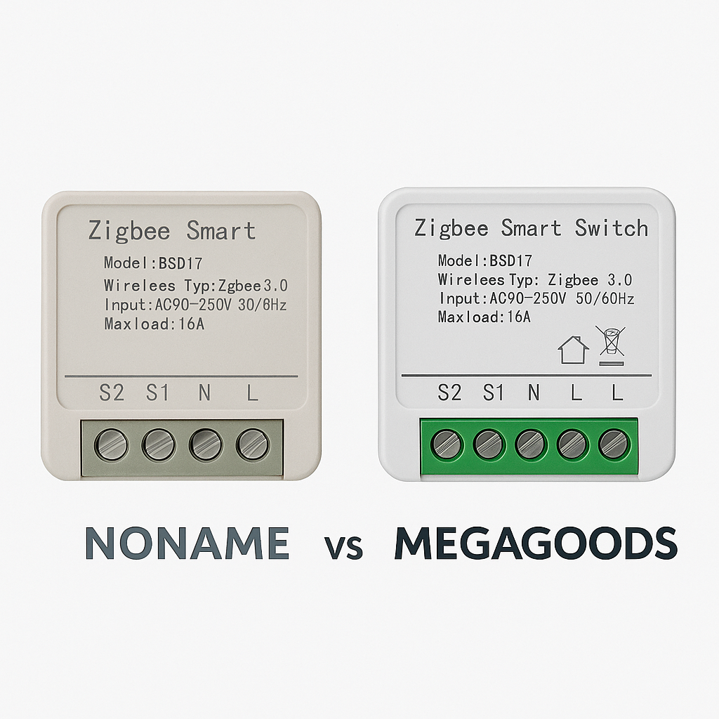 ZigBee 3.0 Smart Switch 16A Smart Home App- und Sprachsteuerung DE.
