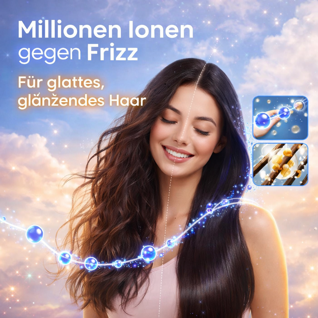 Oryzom™ Airstyler Hairstyler 5-in-1 Föhn und Styling-Gerät mit Ionen-Technologie