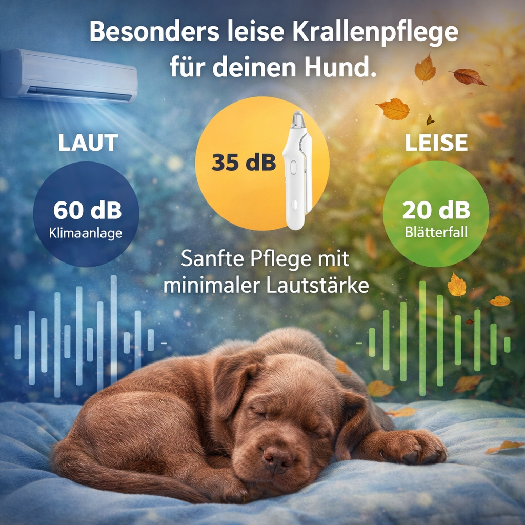 Dr. Pfoten LichtSchere™ Pro -2-in-1 LED Krallenschere für sichere Pfotenpflege