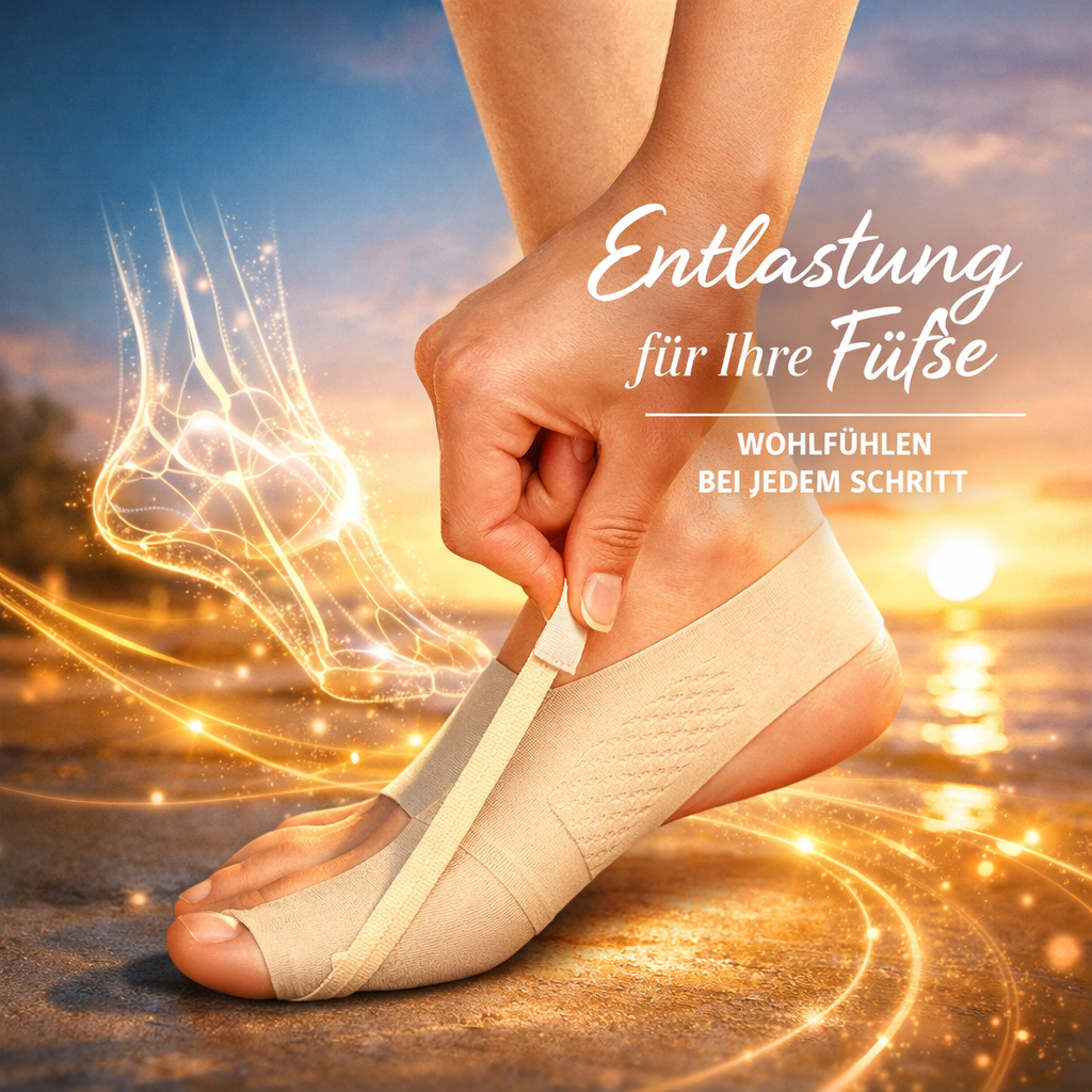 ValgusVital™ Hallux Korrektor Hallux Valgus Bandage Zehenspreizer Zehentrenner