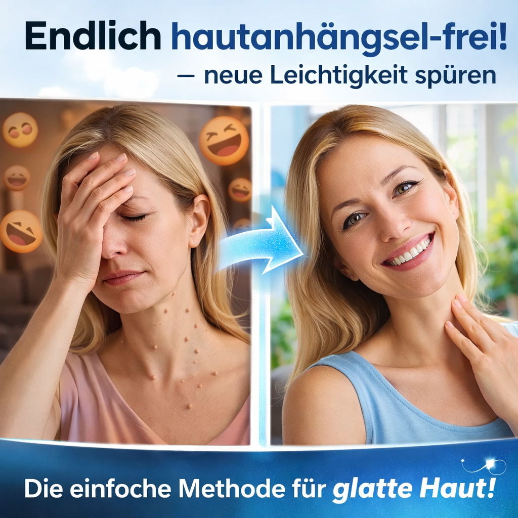 ALCURA™ Komplett Set - Stielwarzen & Hautanhängsel sicher & schnell entfernen!