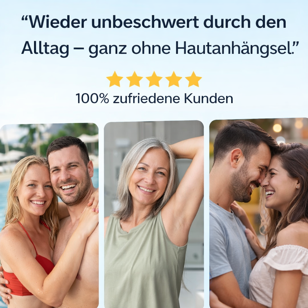 ALCURA™ Komplett Set - Stielwarzen & Hautanhängsel sicher & schnell entfernen!