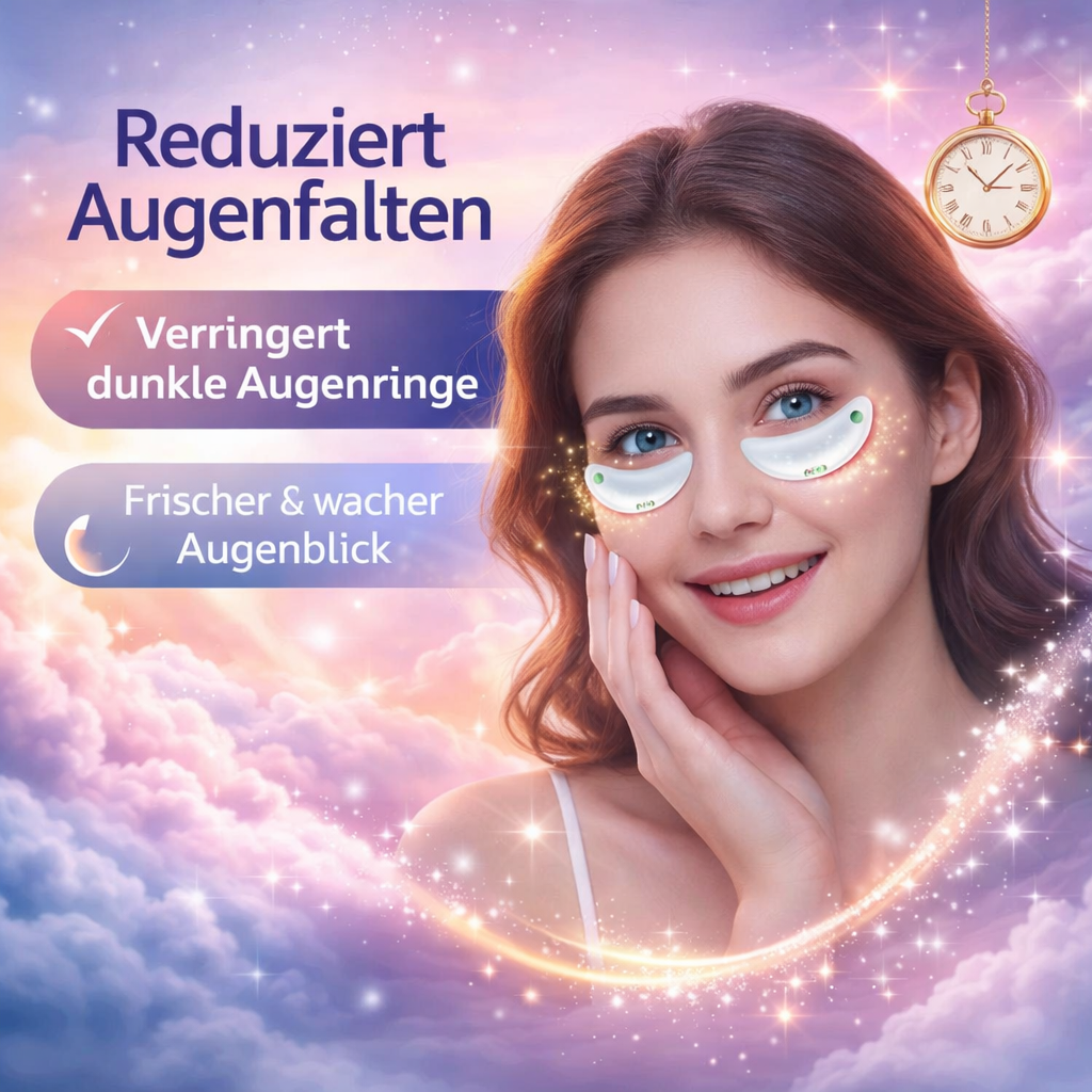 GlowPads Pro™ Augenpads Augenmassagegerät bei Augenringe, Tränensäcke & Falten