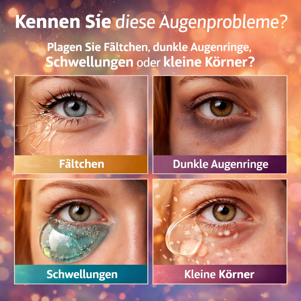 GlowPads Pro™ Augenpads Augenmassagegerät bei Augenringe, Tränensäcke & Falten