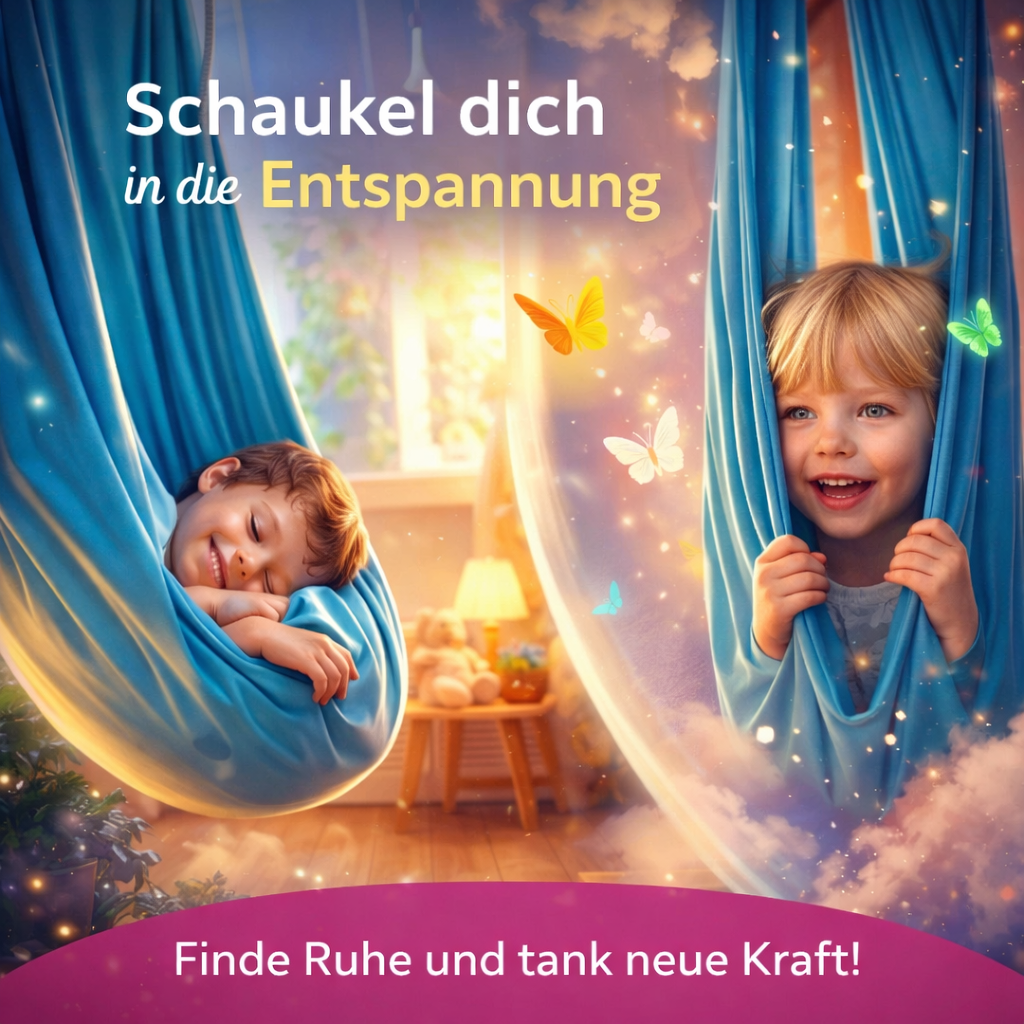 Swivy™ Therapieschaukel für Kinder Hängematte Indoor Sensorische Schaukel 150kg