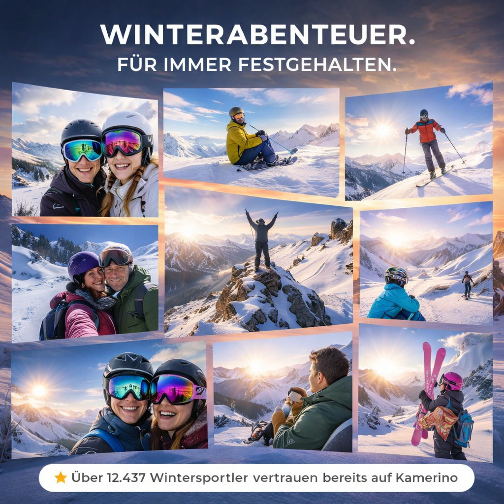 Kamerino™ Pro SnowVision Action Kamera Ski Snowboard Outdoor Cam Full HD Mini