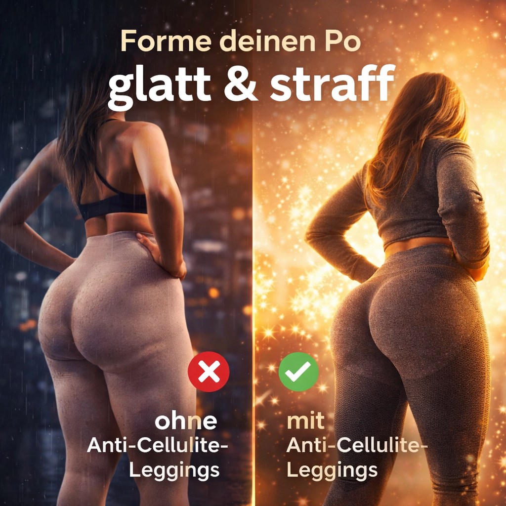 Coreex™ CelluFlex #1 Anti-Cellulite Leggings Kompression Push-Up Shaping Damen