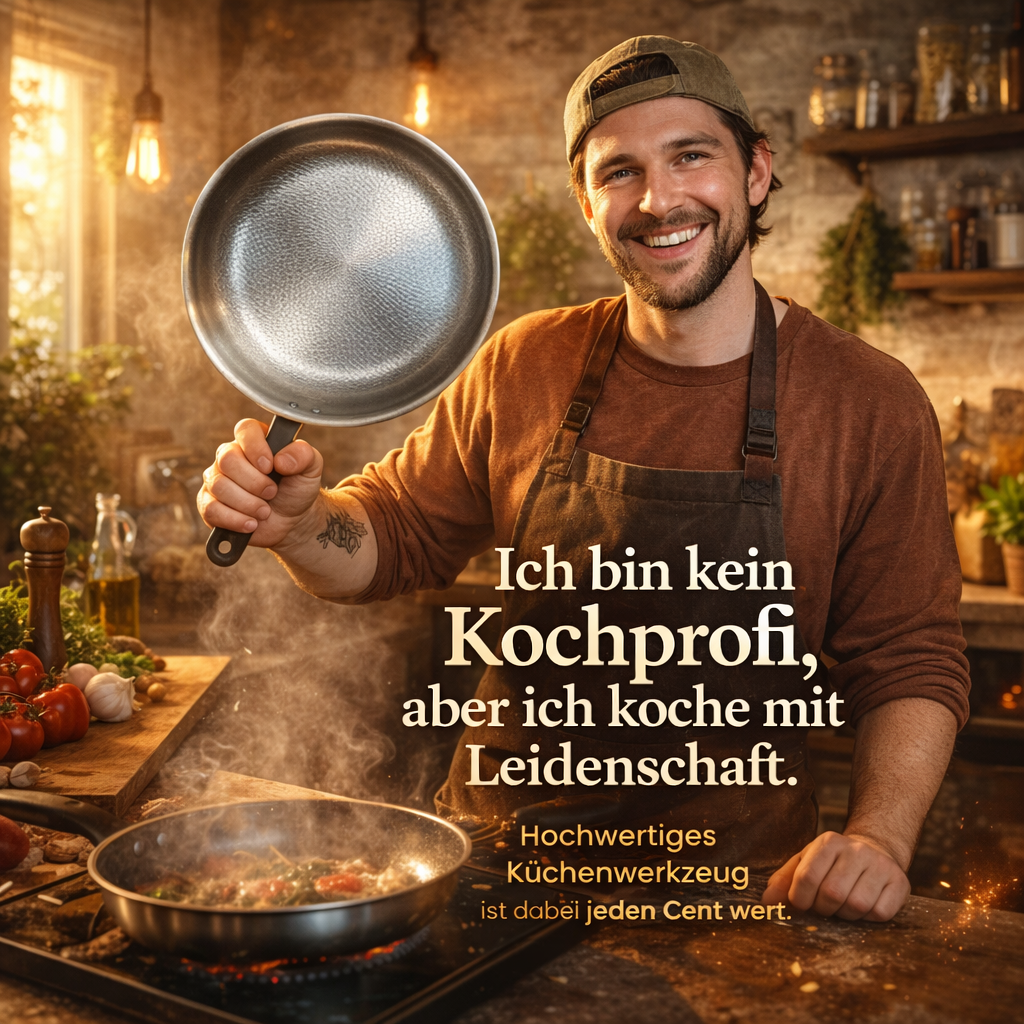 Kovali™ Titan Premium Pfanne Bratpfanne antihaft & kratzfest Original mit Deckel