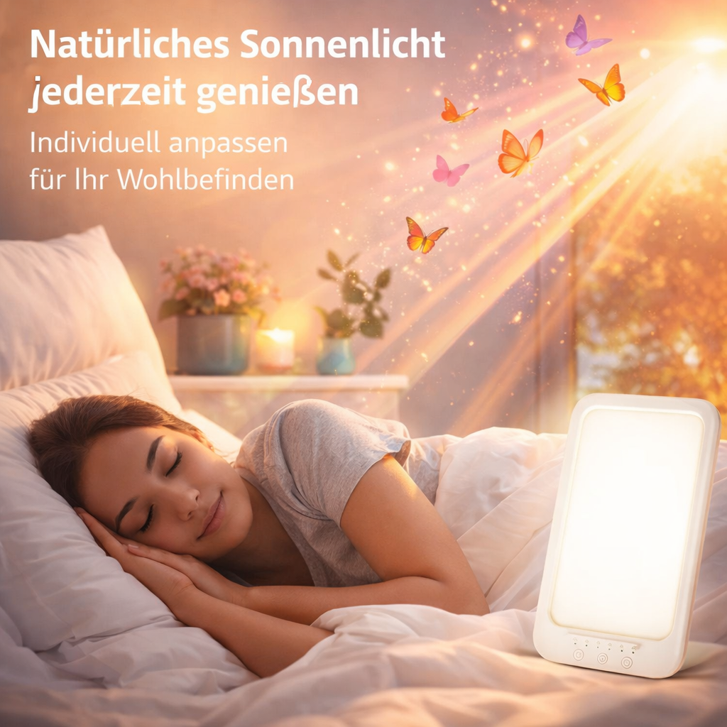 NordiLight™ Tageslichtlampe Lichttherapielampe Nordic Lux LED Sonnenlicht Lampe