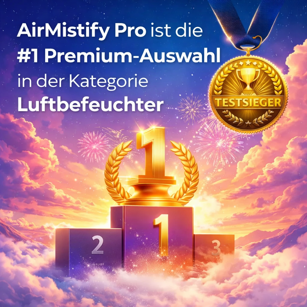 Osmo™ AirMistify Pro 2-in-1 Luftbefeuchter Luftreiniger leise für Zuhause & Büro